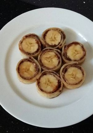 Foto resep OvoCheeseBanana Sushi Roll