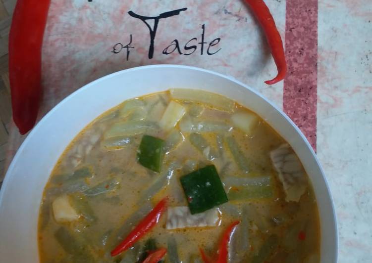 Resep Sayur labu santan Anti Gagal