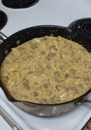 A picture of Homemade Hamburger Helper - Taco Pasta.