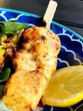 Brochettes de poulet aux épices de kebab