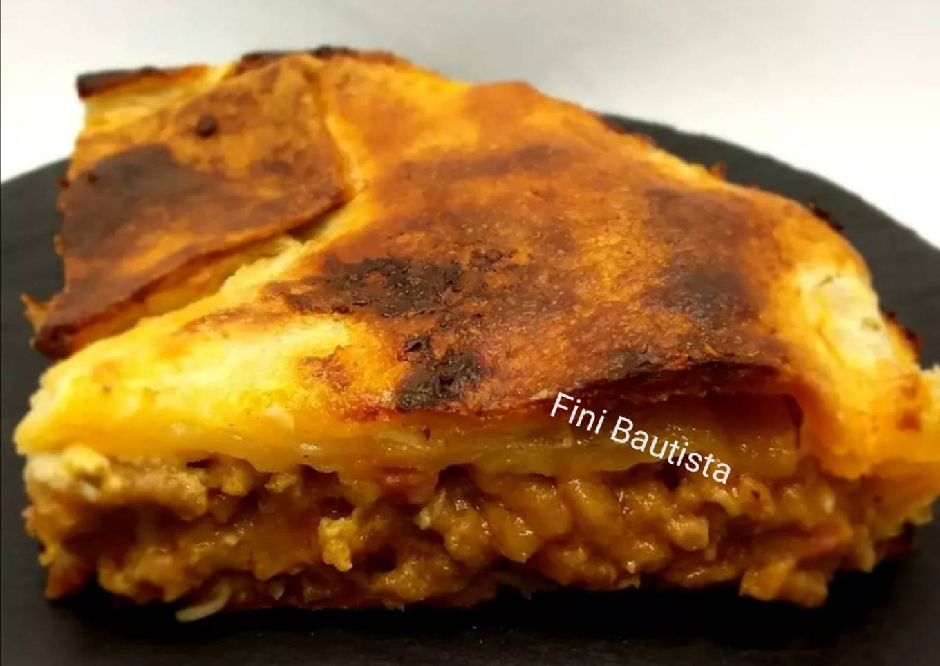 Empanada de carne con tortitas