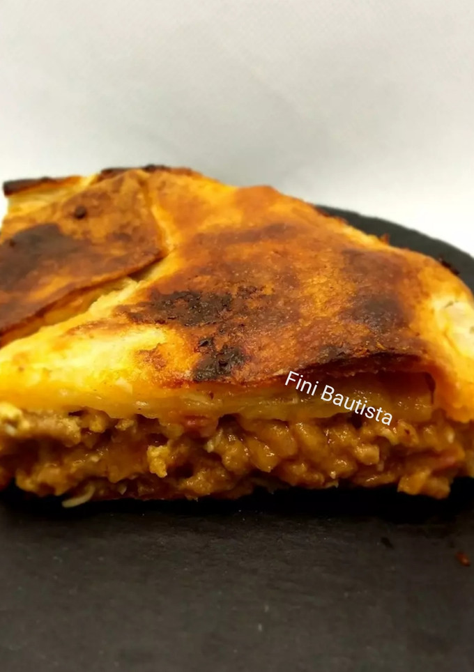 Una foto de Empanada de carne con tortitas