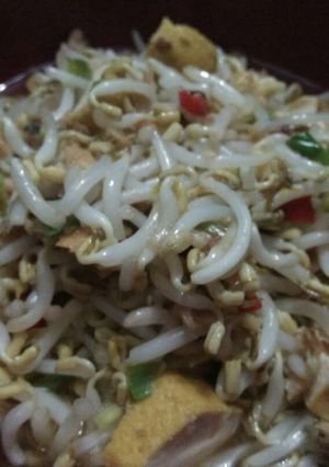 Foto resep Toge Tahu Ikan Asin