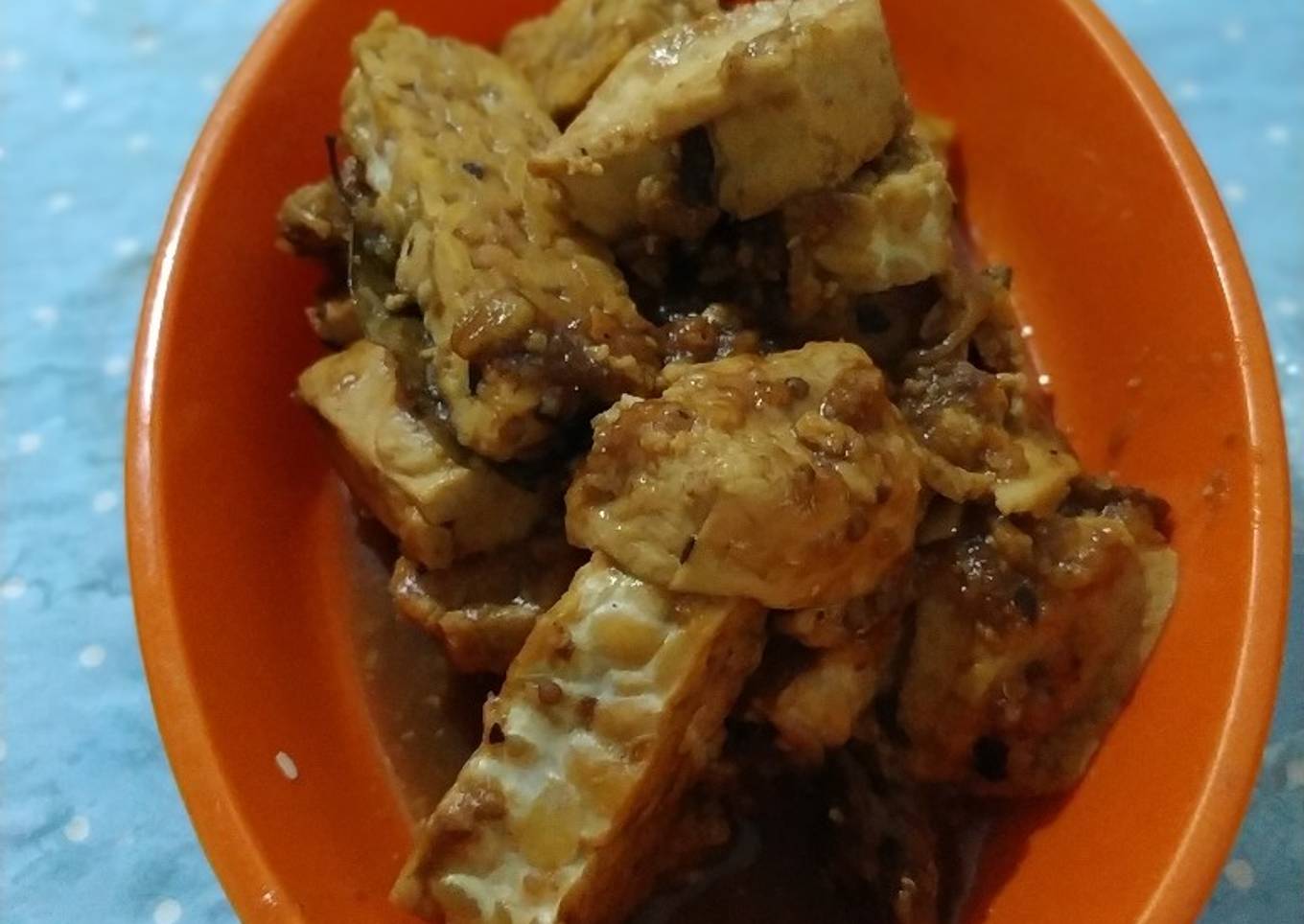 Tempe + Tahu Bacem