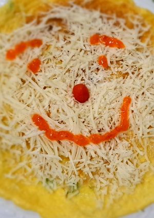 Foto resep Omelet Spaghetti
