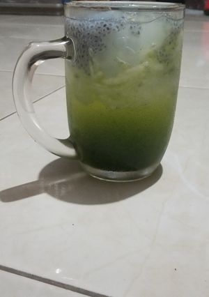 Foto resep Es timun serut pandan