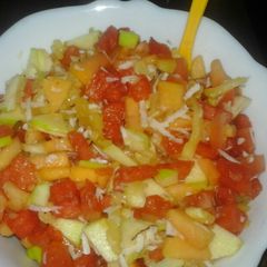 A picture of Fruits salad.