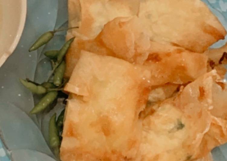Resep 8. Martabak tahu kulit lumpia yang Bikin Ngiler