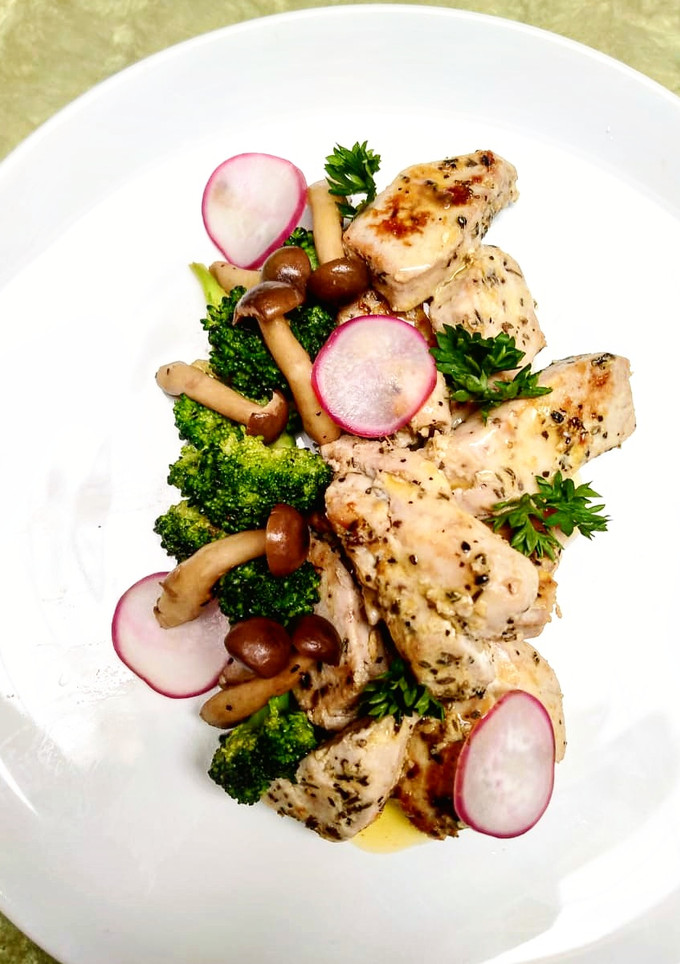 Foto resep Pan Fry Tuna Butter Lemon