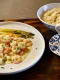 Seafood Blanquette with Shrimp and Scallops