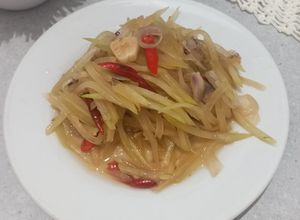 Foto resep Tumis Pepaya Muda