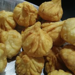 Fried Modak A picture of Fried Modak.