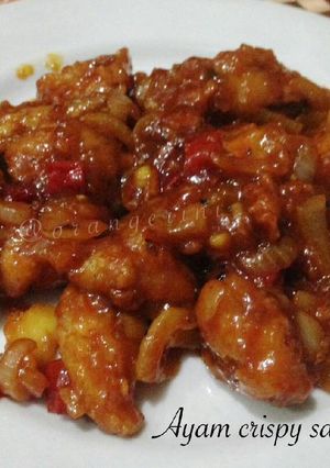 Foto resep Ayam Crispy Saus Tiram