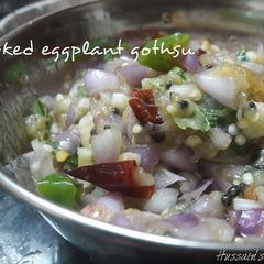 A picture of Smoked  Eggplant gothsu.