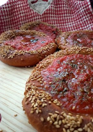 A picture of Pretzel Pizzettes.