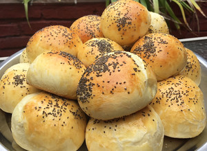 Una foto de PAN TORTUGA PARA HAMBURGUESAS 🥖🍔