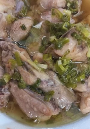 Foto resep Ayam kukus jahe ala hainan