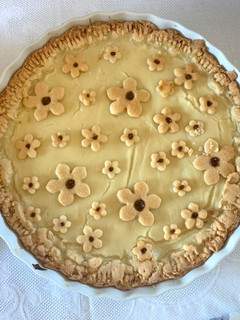 Foto di Crostata con marmellata di castagne e crema pasticcera 🌰🌰
