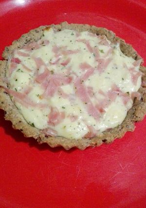 Una foto de Masa para tarta integral (mi versión, en procesadora)