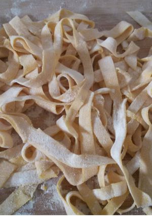 Foto di Fettuccine fatte in casa a mano!