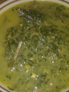 Foto resep Gulai daun ubi tumbuk