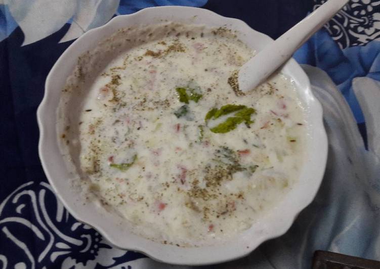 Easiest Way to Prepare Royal Mix Raita
