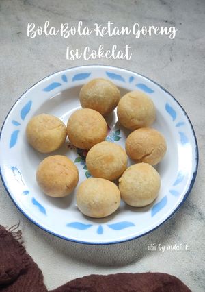 Foto resep Bola Bola Ketan Goreng Isi Cokelat (Gluten Free)