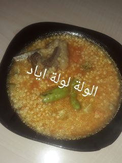صورة لوصفة بركوكس بالخضر