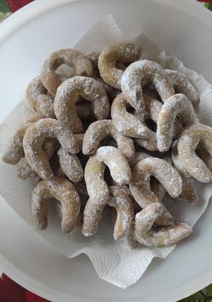 Omlós dióskifli recept fotója