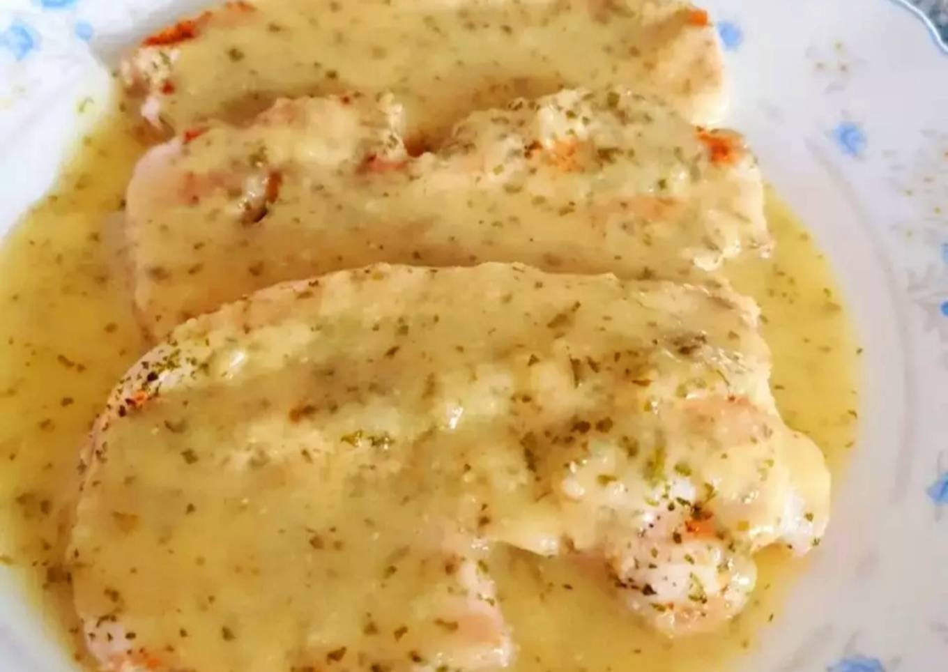 Lemon sauce turkey