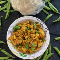 A picture of Winter veggies subz.