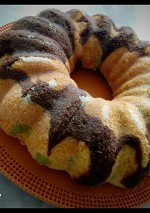 عکسی از دستور کیک پرتقالی پوک