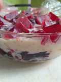 Postre multicolores