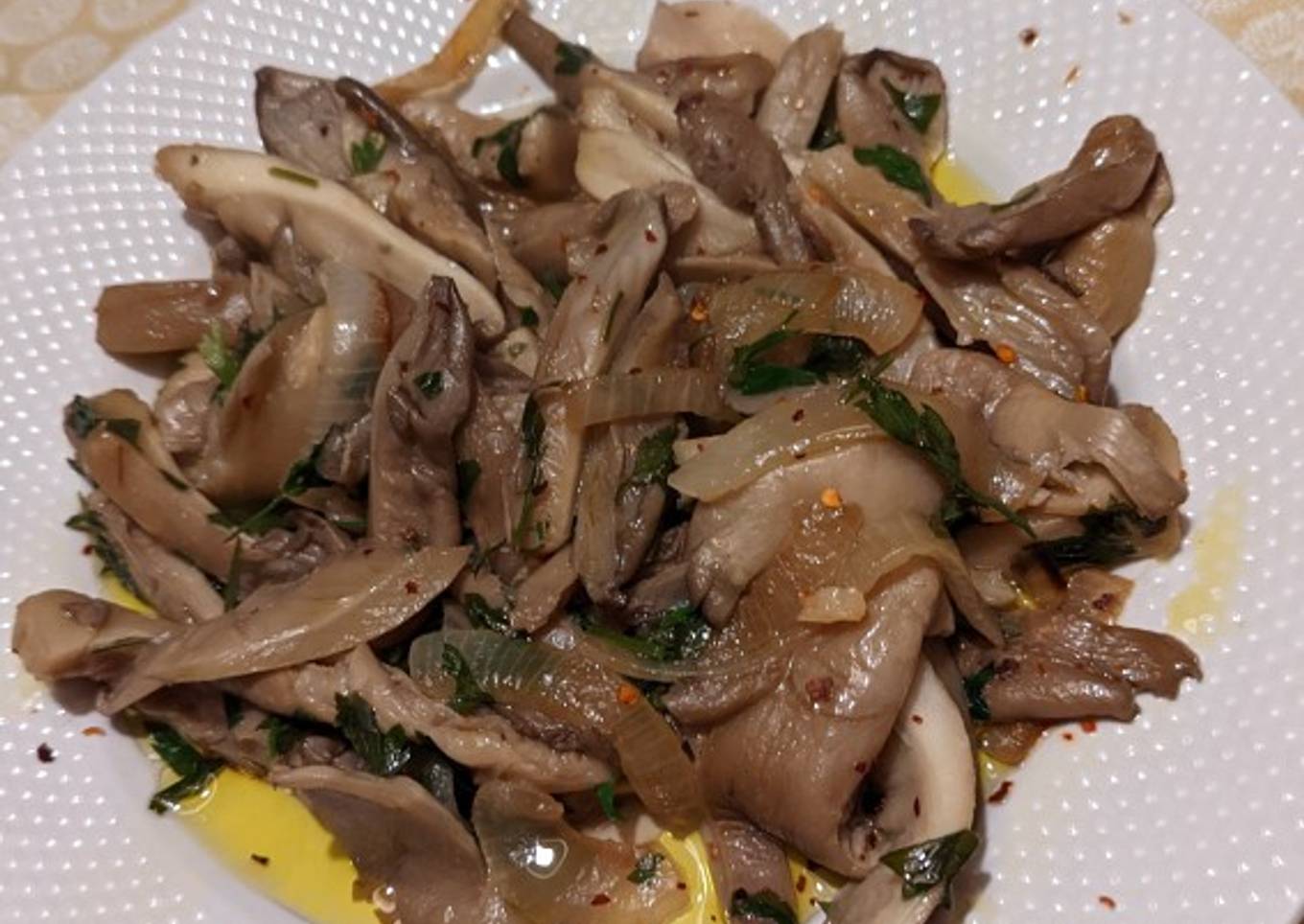 Setas al ajillo