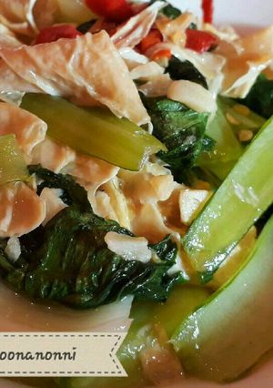 Foto resep Cah pokcoy dengan kembang tahu