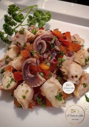 Une photo de Salade de poulpe 🐙