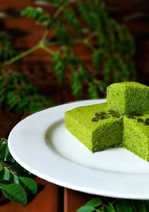 Foto resep Bolu Daun Kelor 🌿 TANPA TIMBANGAN, TANPA OVEN