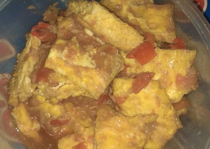 Resep Telur dadar sambal tomat, Menggugah Selera