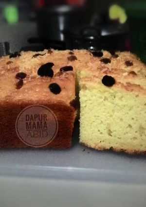 Foto resep Bolu tape keju kismis