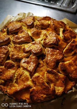 Almás - sütőtökös pite 🥧 recept fotója