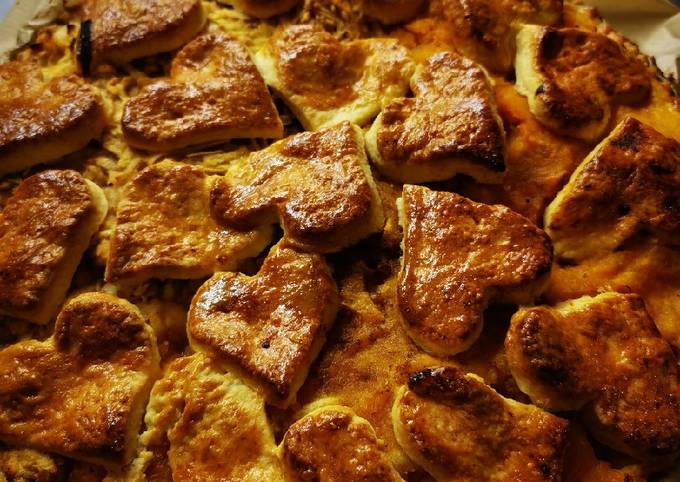 Almás - sütőtökös pite 🥧 recept foto