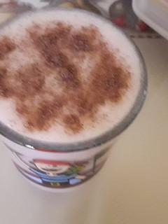Una foto de Bebida de cebada con leche