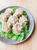 Easy Skillet Steamed Shumai