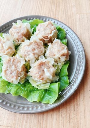 A picture of Easy Skillet Steamed Shumai.