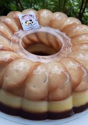 Foto resep Puding regal 3 lapis