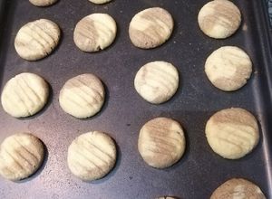 Una foto de Galletas Bicolor Cetogénicas (Pasta Básica)