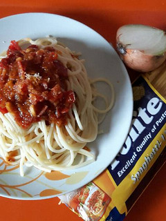 Foto resep Spaghetti with Smoked Beef