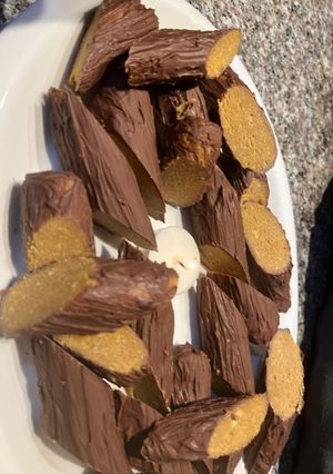 صورة لوصفة 🪵حلى الحطب🪵 🍫