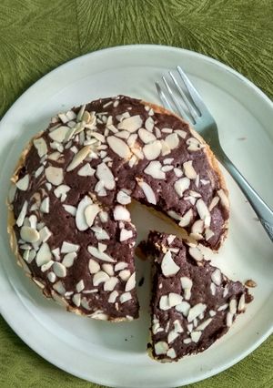 Foto resep Marble cake mini topping almond