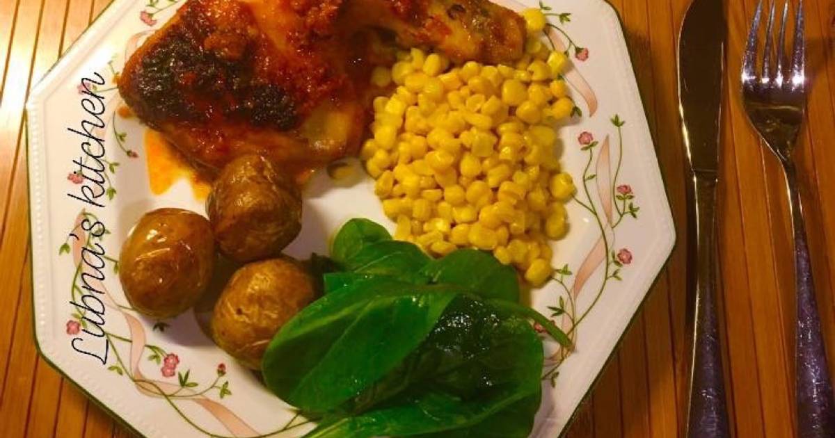 Smoky Red Pepper Chilli Chicken Recipe by Lubna’s Kitchen Cookpad